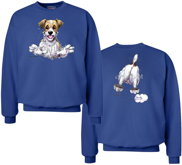 Jack Russell Terrier - Coming and Going - Sweatshirt (Double Sided)