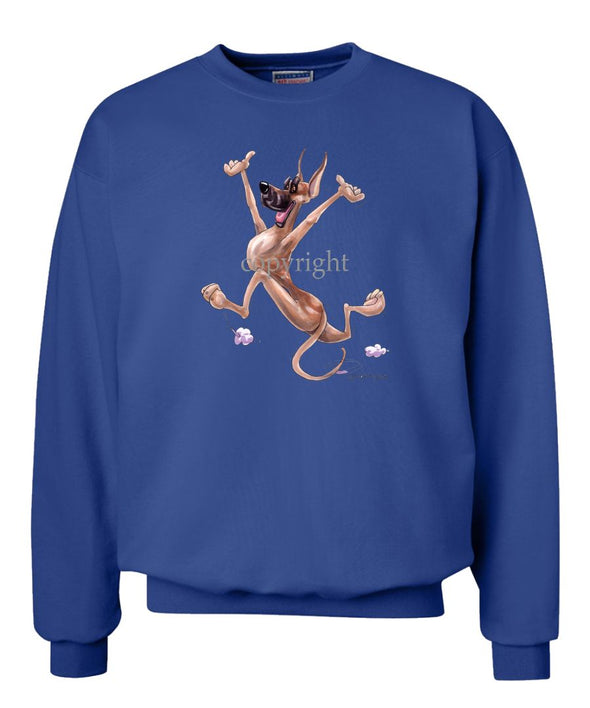 Great Dane - Happy Dog - Sweatshirt