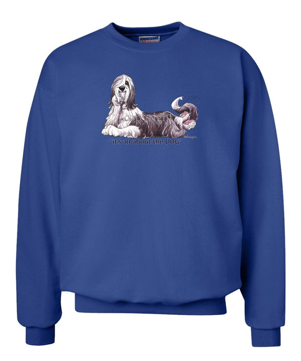 Bearded Collie - All About The Dog - Sweatshirt