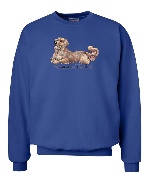 Golden Retriever - All About The Dog - Sweatshirt
