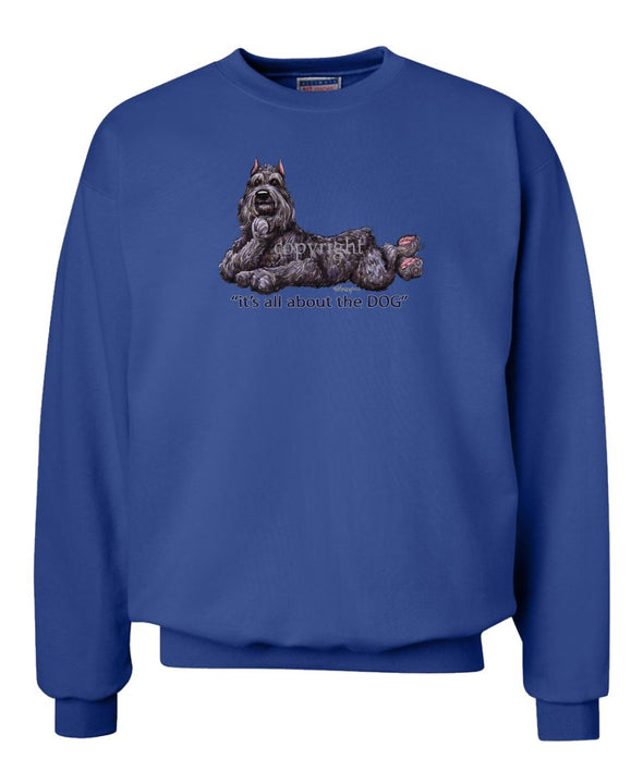 Bouvier Des Flandres - All About The Dog - Sweatshirt