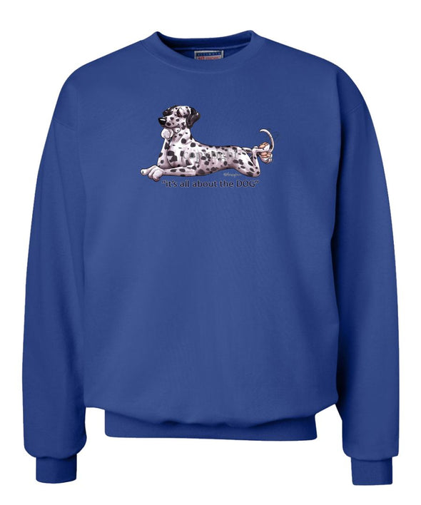 Dalmatian - All About The Dog - Sweatshirt