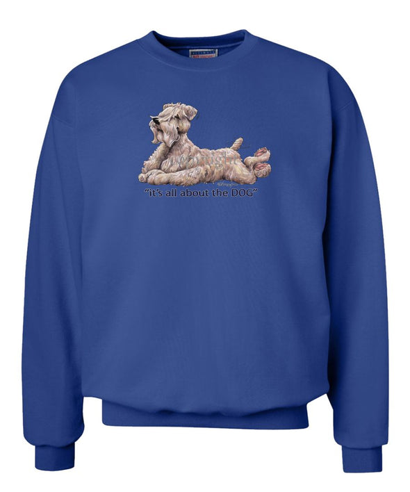 Soft Coated Wheaten - All About The Dog - Sweatshirt