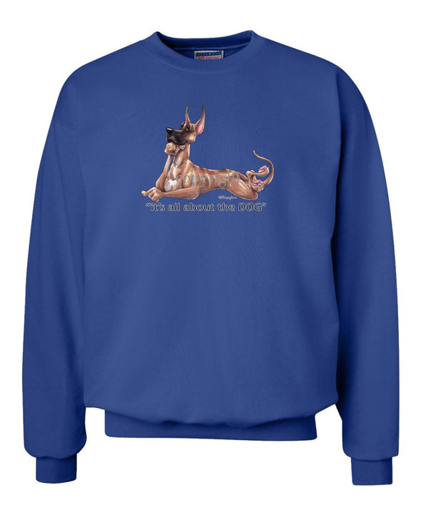 Great Dane - All About The Dog - Sweatshirt