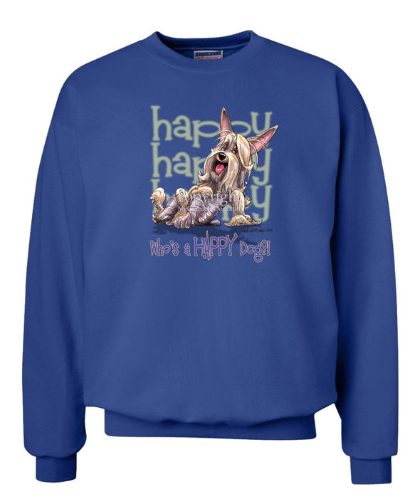 Silky Terrier - Who's A Happy Dog - Sweatshirt
