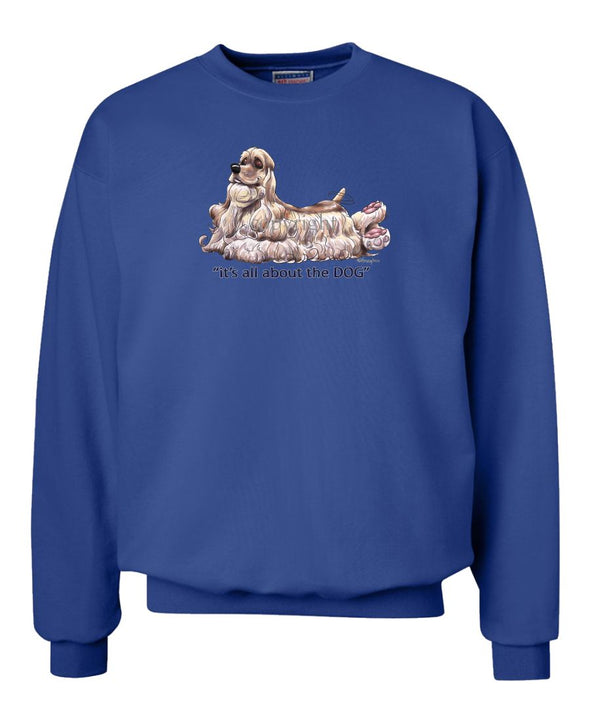 Cocker Spaniel - All About The Dog - Sweatshirt