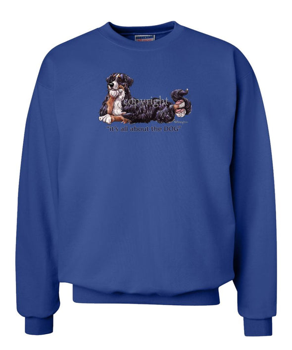 Bernese Mountain Dog - All About The Dog - Sweatshirt
