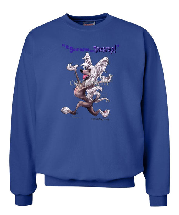 Chinese Crested - Treats - Sweatshirt