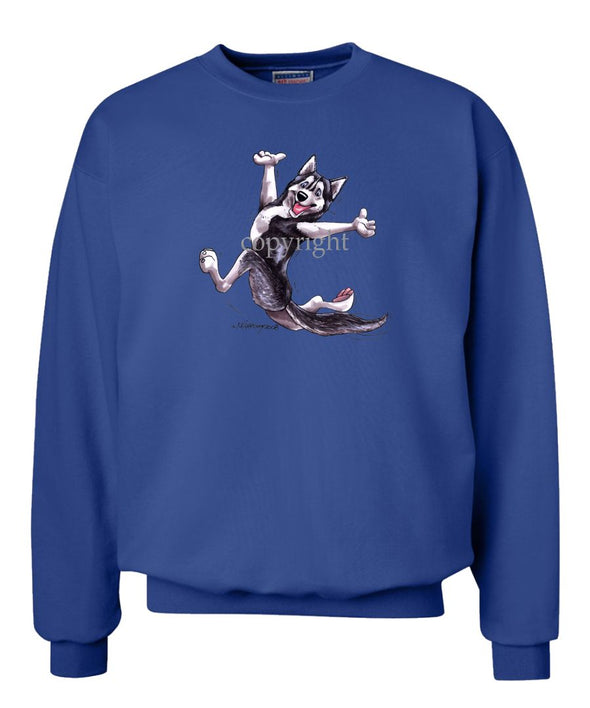 Siberian Husky - Happy Dog - Sweatshirt