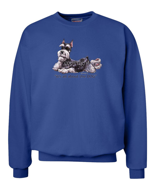 Schnauzer - All About The Dog - Sweatshirt