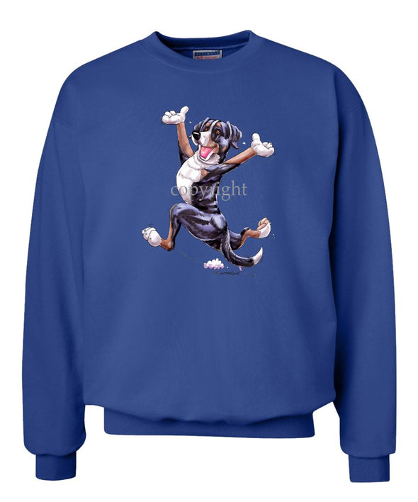 Greater Swiss Mountain Dog - Happy Dog - Sweatshirt