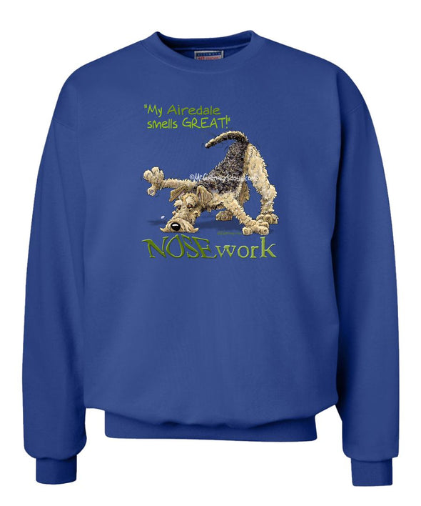 Airedale Terrier - Nosework - Sweatshirt