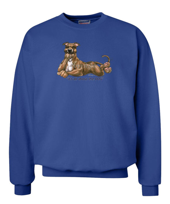 Staffordshire Bull Terrier - All About The Dog - Sweatshirt