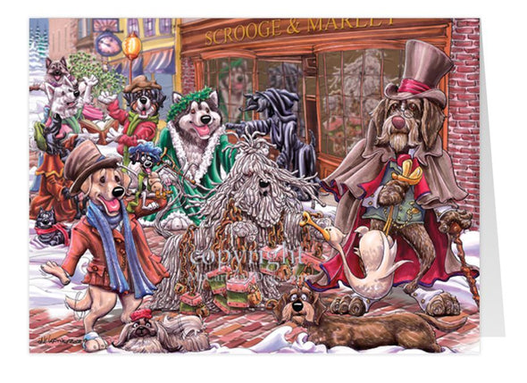 Scrooge - Christmas Gatherings - Christmas Card