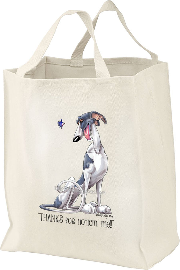 Greyhound - Noticing Me - Mike's Faves - Tote Bag