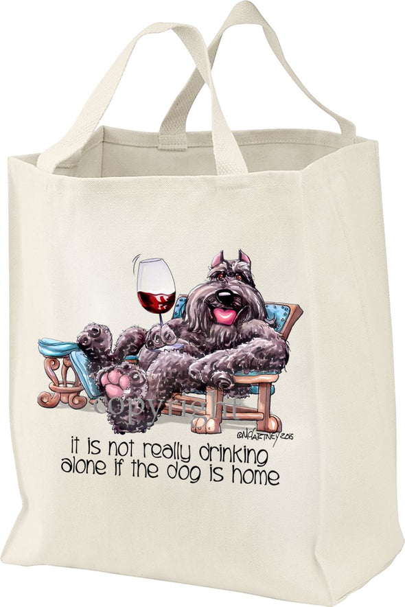 Bouvier Des Flandres - It's Not Drinking Alone - Tote Bag