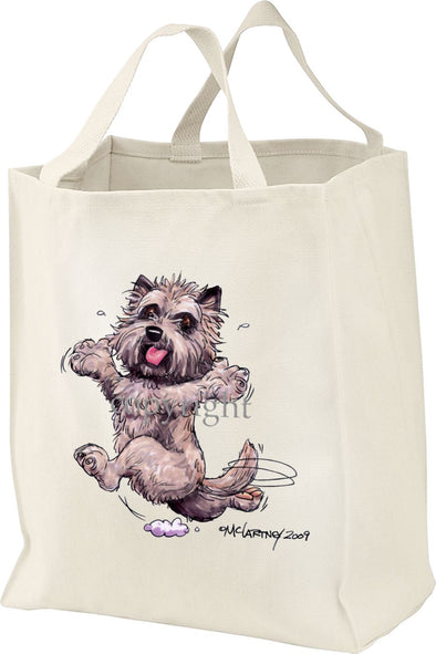 Cairn Terrier - Happy Dog - Tote Bag