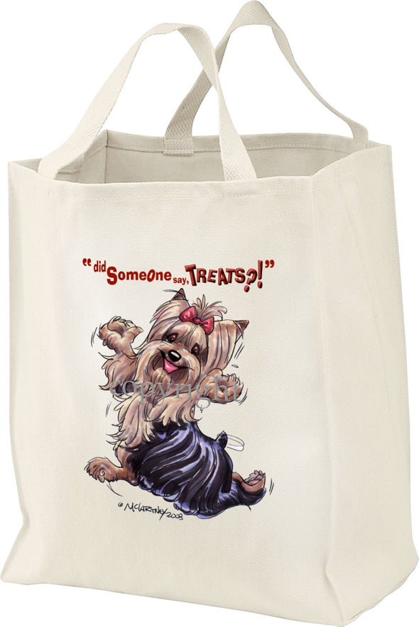 Yorkshire Terrier - Treats - Tote Bag