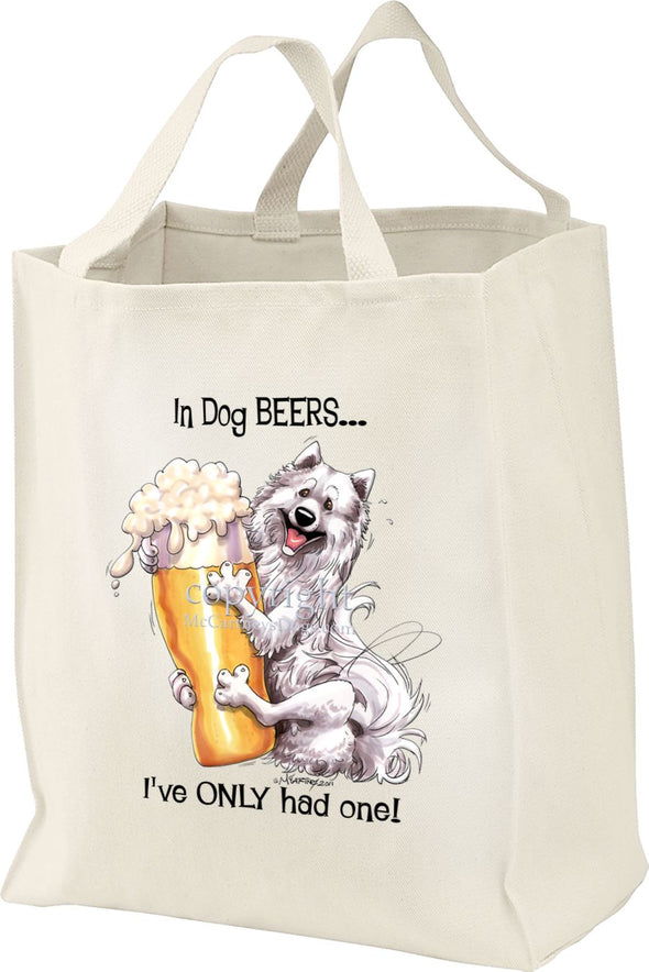 Samoyed - Dog Beers - Tote Bag