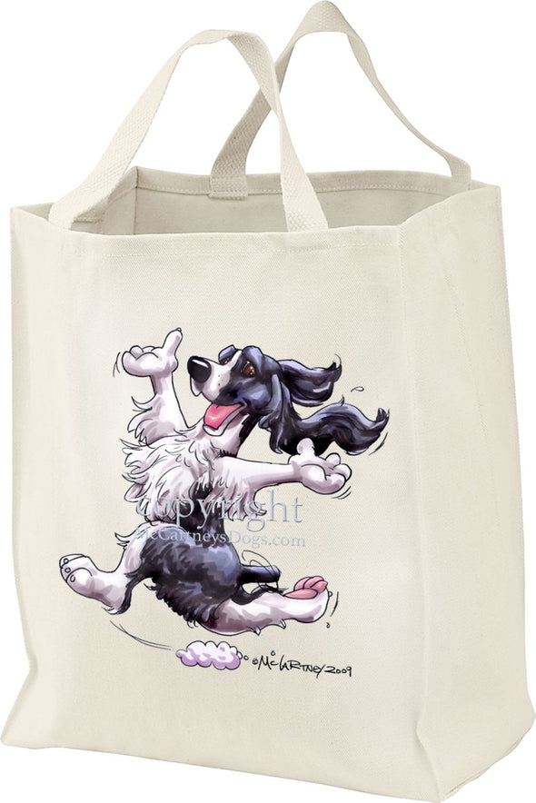 English Springer Spaniel - Happy Dog - Tote Bag