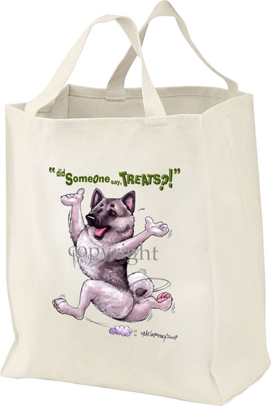 Norwegian Elkhound - Treats - Tote Bag