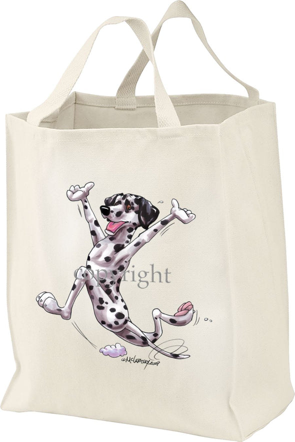 Dalmatian - Happy Dog - Tote Bag