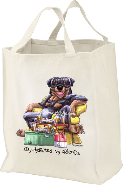Rottweiler - Hydrated - Mike's Faves - Tote Bag