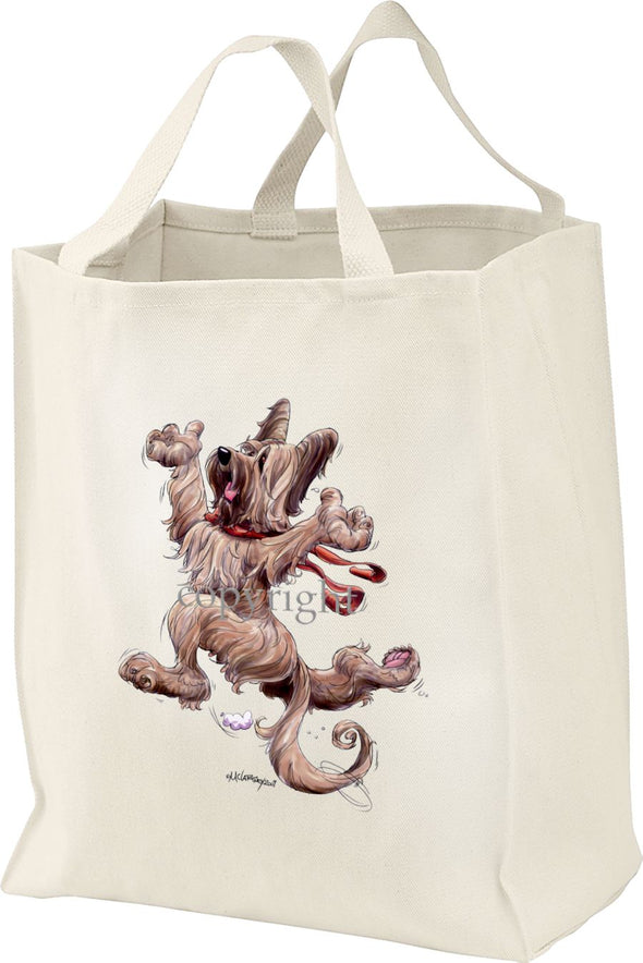 Briard - Happy Dog - Tote Bag