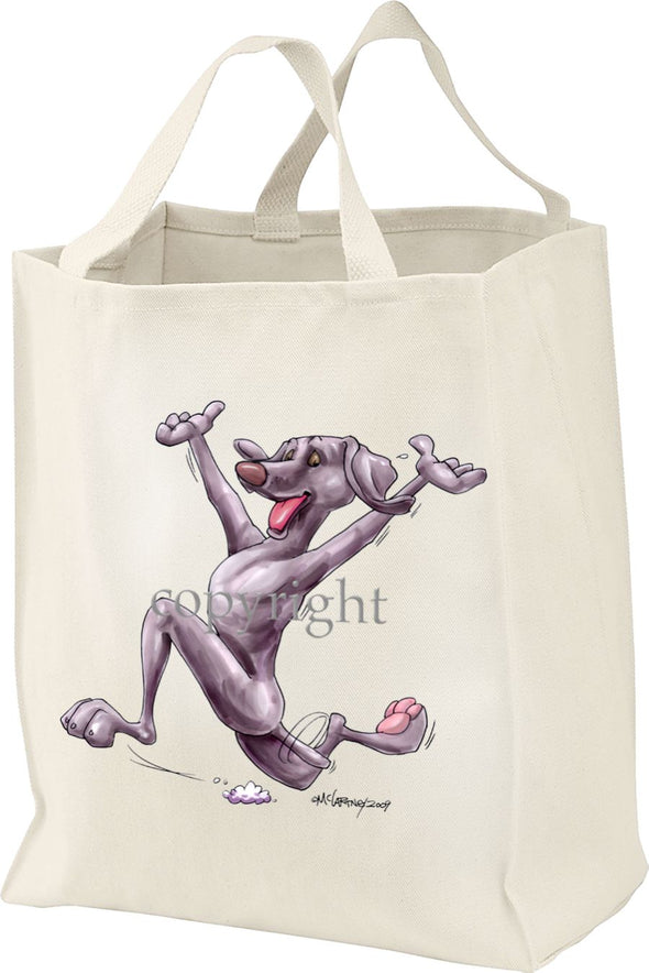 Weimaraner - Happy Dog - Tote Bag