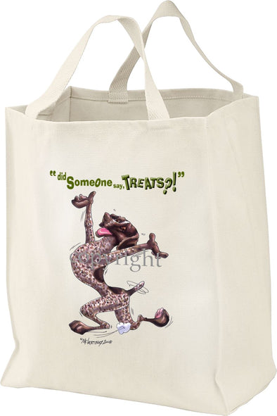 German Shorthaired Pointer - Treats - Tote Bag