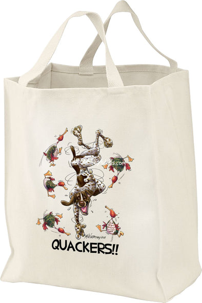 German Shorthaired Pointer - Quackers - Mike's Faves - Tote Bag