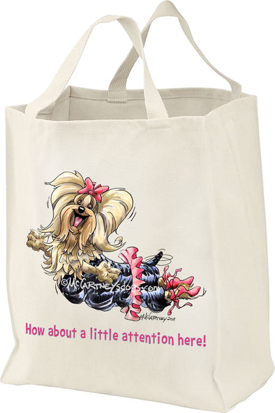 Yorkshire Terrier - Little Attention - Mike's Faves - Tote Bag