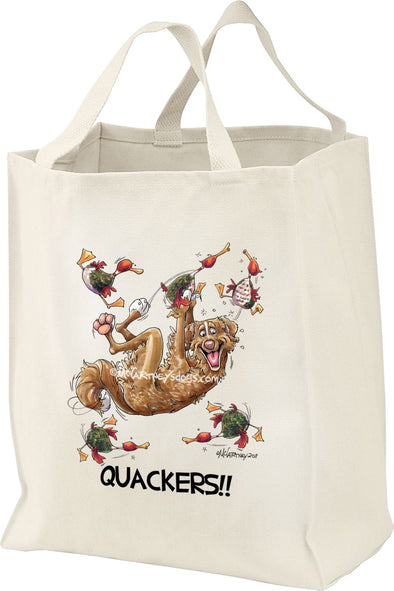 Nova Scotia Duck Tolling Retriever - Quackers - Mike's Faves - Tote Bag