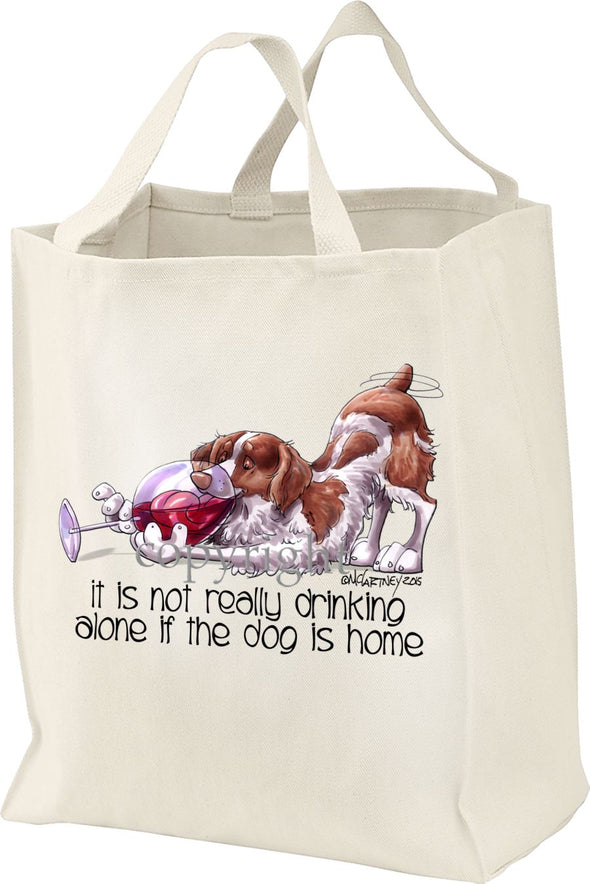 Brittany - It's Not Drinking Alone - Tote Bag