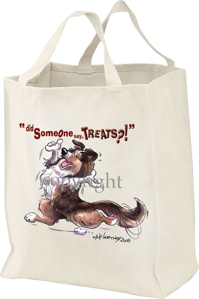 Shetland Sheepdog - Treats - Tote Bag