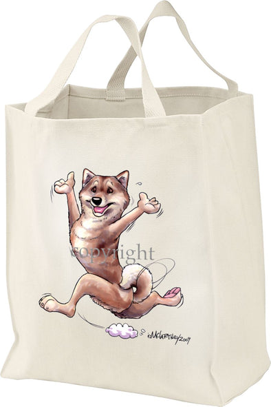 Shiba Inu - Happy Dog - Tote Bag