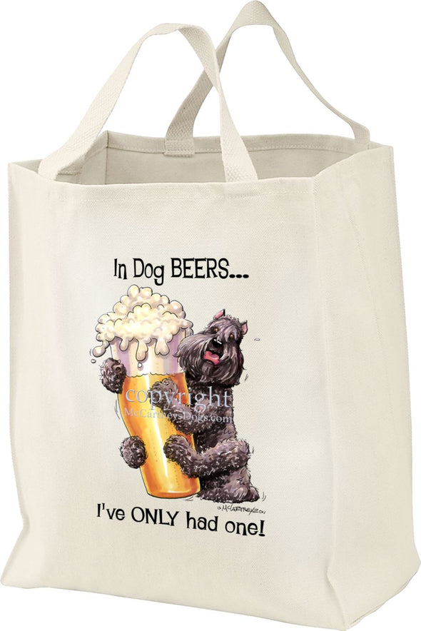 Bouvier Des Flandres - Dog Beers - Tote Bag