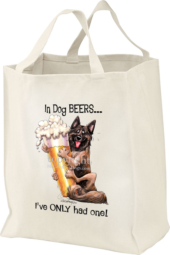 Belgian Tervuren - Dog Beers - Tote Bag