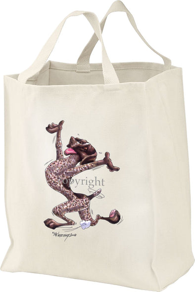 German Shorthaired Pointer - Happy Dog - Tote Bag