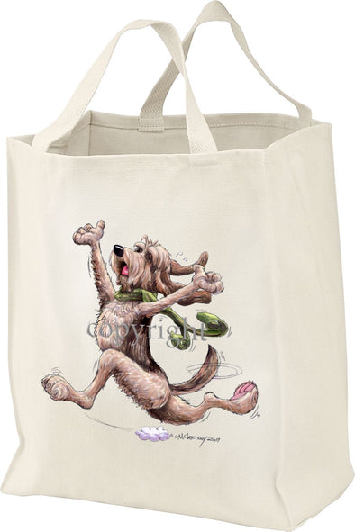Otterhound - Happy Dog - Tote Bag