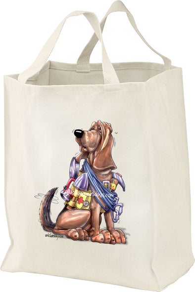 Bloodhound - Search Rescue - Mike's Faves - Tote Bag