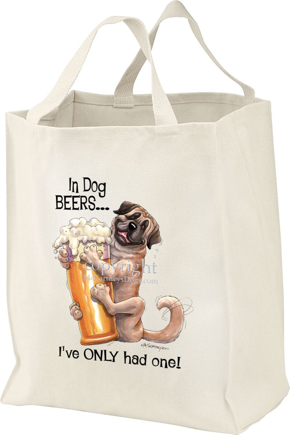 Mastiff - Dog Beers - Tote Bag