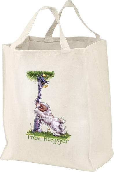 Clumber Spaniel - Tree Hugger - Mike's Faves - Tote Bag