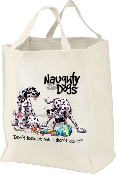 Dalmatian - Naughty Dogs - Mike's Faves - Tote Bag