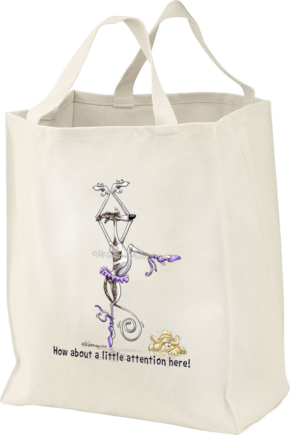 Whippet - Little Attention - Mike's Faves - Tote Bag