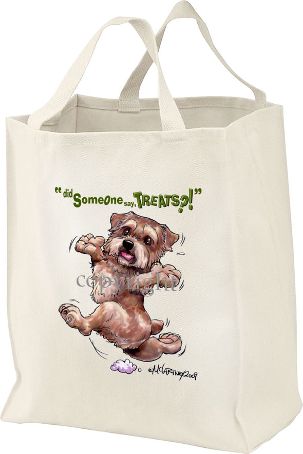 Norfolk Terrier - Treats - Tote Bag
