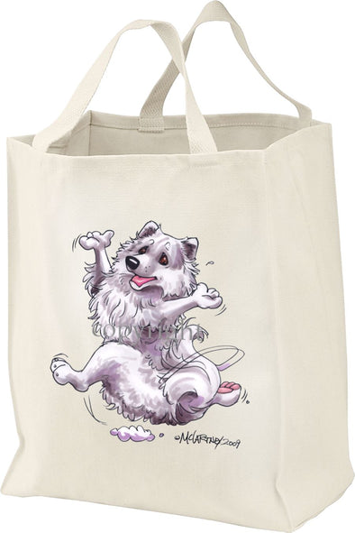 American Eskimo Dog - Happy Dog - Tote Bag