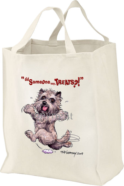 Cairn Terrier - Treats - Tote Bag