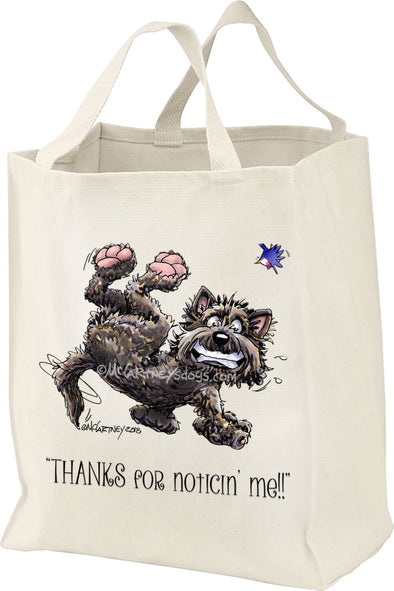 Cairn Terrier - Noticing Me - Mike's Faves - Tote Bag