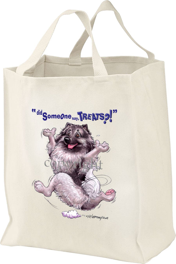 Keeshond - Treats - Tote Bag